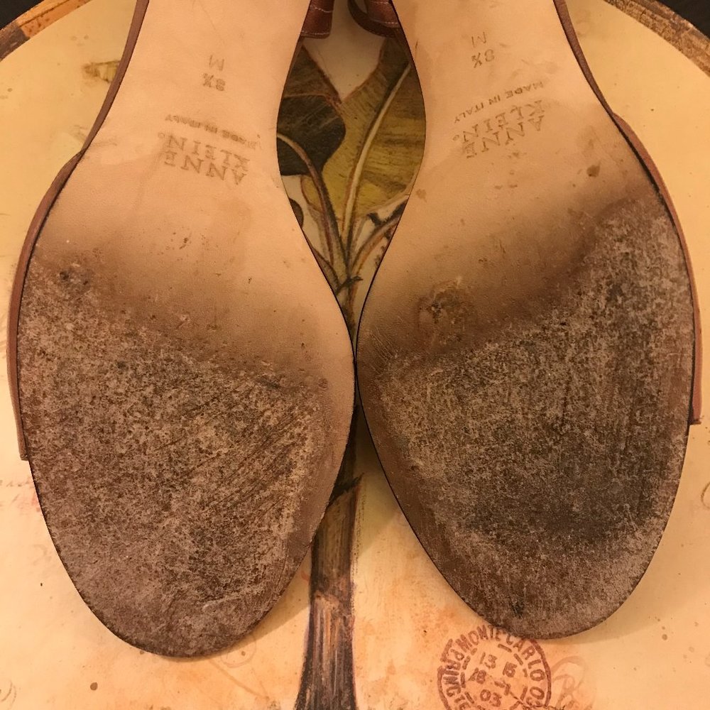 Anne Klein Mauve Two-Tone Sandal - Picture 13 of 13